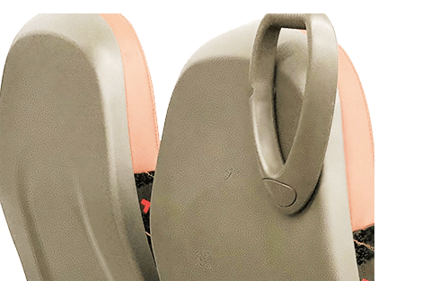 High quality backrest plastic shell